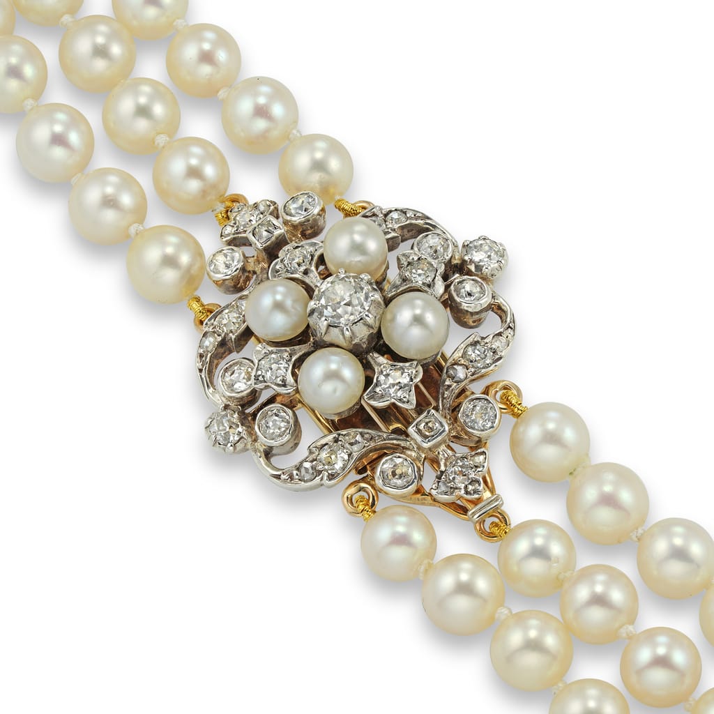 Pearls of wisdom classic 3 pearl necklace - Inspirit Designs